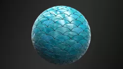 Fish Wall Scale  Texture
