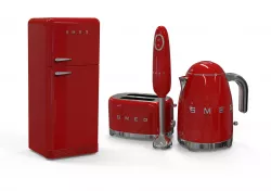 Fridge - Toaster - Kettle - Hand Blender  3D model