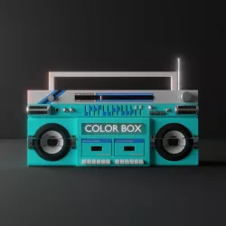 FUNKY BOOM BOX 3D model