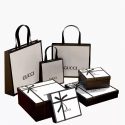 Gucci Gift Packaging Boxes and Paper Bags  3D model
