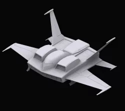 Gundam Zeon Dodai model 3D model