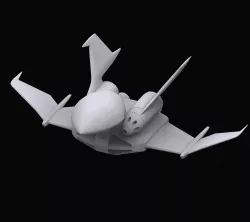 Gundam Zeon Dopp model 3D model