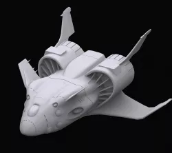 Gundam Zeon Zanzibar model 3D model