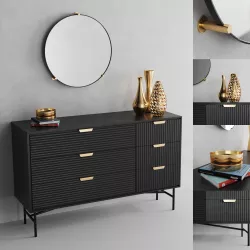 Haines Wide Chest of Drawers 3D model