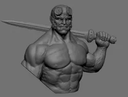 Hellboy 3D model