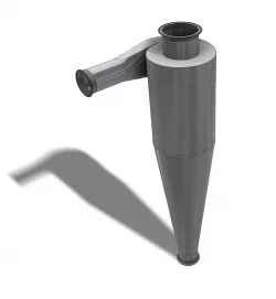 HIGH EFFICIENCY CYCLONE 300mm FOR PNEUMATIC TRANSPORT LINE 3D model