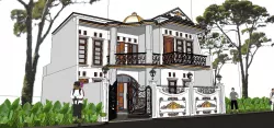 High-end-noble-villa area-021 3D model