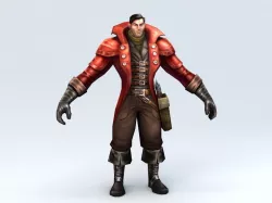Hunter 3D model