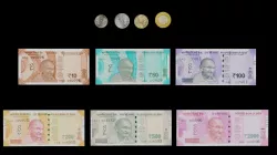 Indian Currency Low-poly 3D model