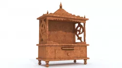 Indian Temple Small 3D model 3D model