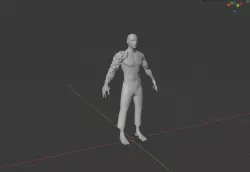 Infected Man 3D model