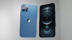 iPhone 12 Pro - Pacific Blue 3D model