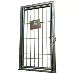 Iron Door Low-poly 3D model