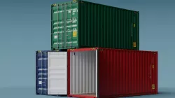 ISO Container 20ft High-Cube 3D model