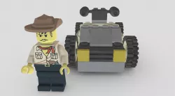 Johnny Thunder from Lego Racers 1999 game Low-poly 3D model