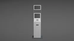 Kiosk 3D model