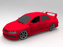 LANCER EVO 8 3D model