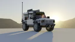 LEGO suv 3D model