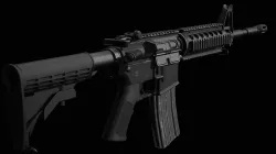 M4 - Carbine Low-poly 3D model