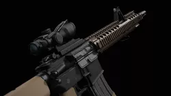 M4 - FSP Low-poly 3D model