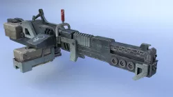 machinegun 3D model