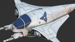 Manta  Space Fighter 3D model