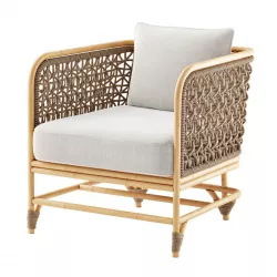 Marigny Rattan Chair 3D model