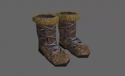 Medieval Boots - Botas - Shoes Low-poly 3D model