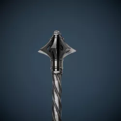 Medieval Mace 01 Low-poly 3D model