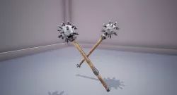 Medieval Morningstar Low-poly 3D model