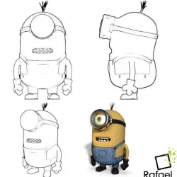 Minions 3D model