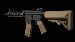MK18 - MOD 1 Low-poly 3D model