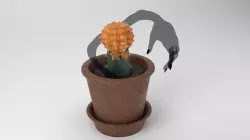 Moon Cactus SCP-3388 3D model