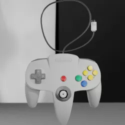 N64 Controller 3D model