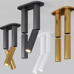 Needle 2 Ok 92713 Delta Light Ceiling Cluster Spot 3D model