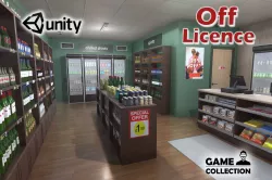 Off Licence Low-poly 3D model