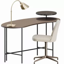 Office Set by and Tradition 3D model