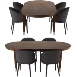 opera dining table 02 3D model