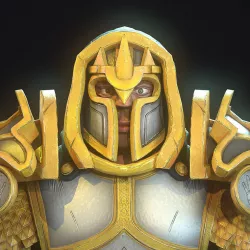 Paladin Low-poly 3D model