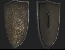 Paladin Uther Shield 3D Model Low-poly 3D model