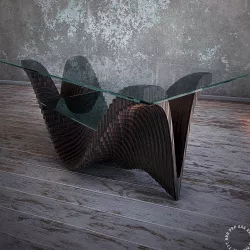 Parametric Table Ridge  Low-poly 3D model