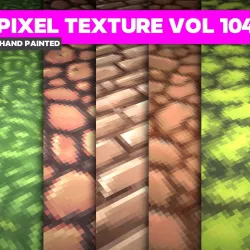 Pixel Vol 104  -  Game PBR Textures Texture