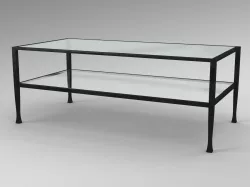 Pottery Barn - Tanner 48inch Rectangular Coffee Table 3D model