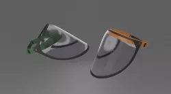 Protective Face Shield 3D Model 3D model