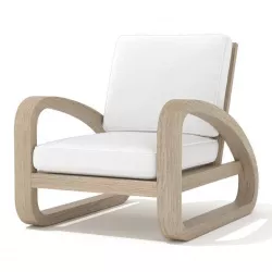 Restoration Hardware pascal chair 3D model