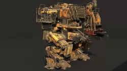 Robot Tree Cutter V5 3D model