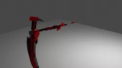 RWBY Red weapon  3D model