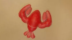  Sand Mold Crayfish-shaped Low-poly 3D model