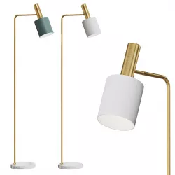  Scandinavian minimalist floor lamp GWENT 3D model
