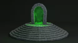 Sci Fi Shapes The Teleport 3D model